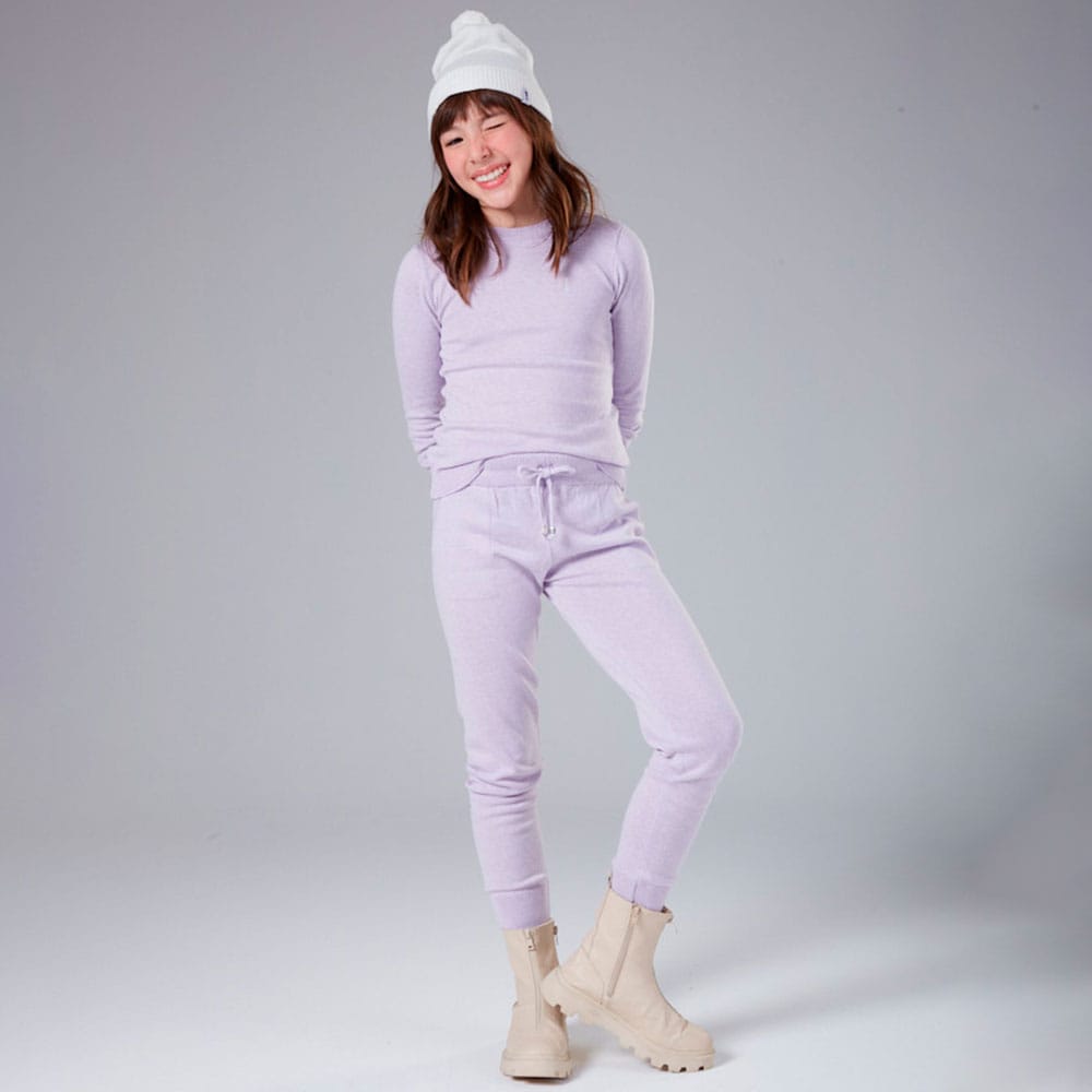 Calça Slim Tricot com Punho Nina Go - Feminina