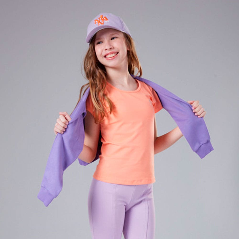 Blusinha Manga Curta Cotton Nina Go - Feminina