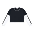 Blusa Manga Longa Malhão e Cotton Nina Go - Feminina