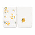 Kit De 2 Toalhas De Boca Mini & CO Suedine E Atoalhado Feminino - Patinhas