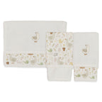 Kit de 2 Toalhas de Boca Suedine com Forro Atoalhado Feminino - Little Sweet