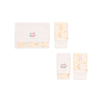 Kit De 2 Toalhas De Boca Mini E Co Suedine E Atoalhado Feminino - Passarinhos