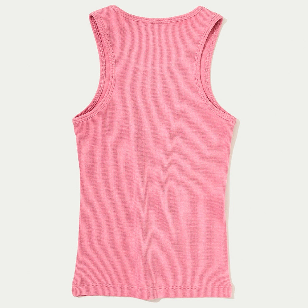 Regata Em Ribana Hering Kids Feminina - Rosa
