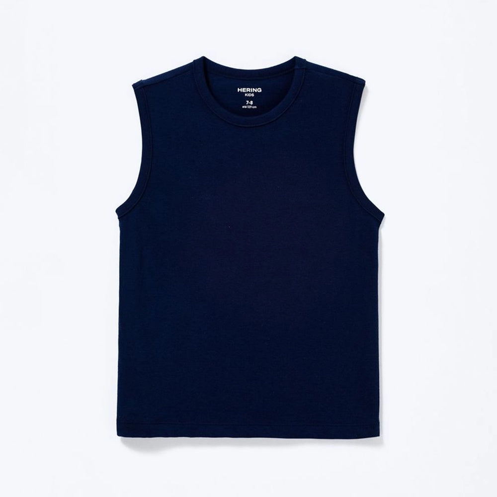 Camiseta Regata Marinho Hering Infantil - Masculina