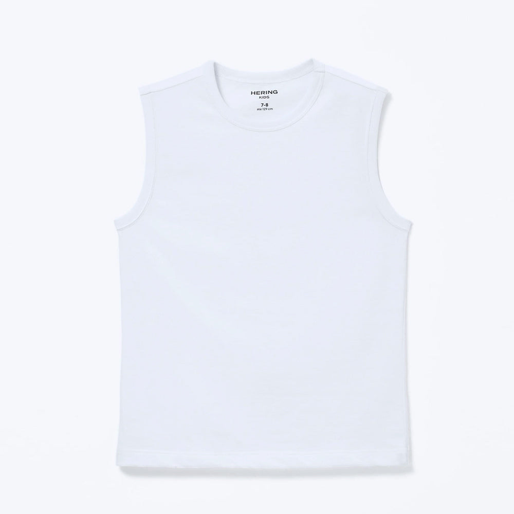 Regata Básica Hering Infantil Masculina - Branco
