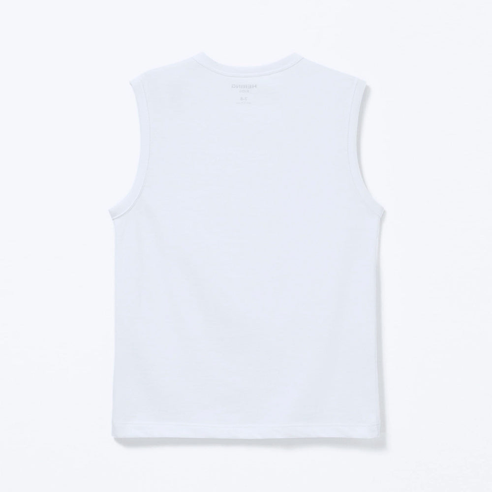 Regata Básica Hering Infantil Masculina - Branco