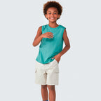 Regata Básica Hering Infantil Masculina - Verde