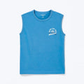 Regata Hering Infantil Com Estampa Masculina - Azul