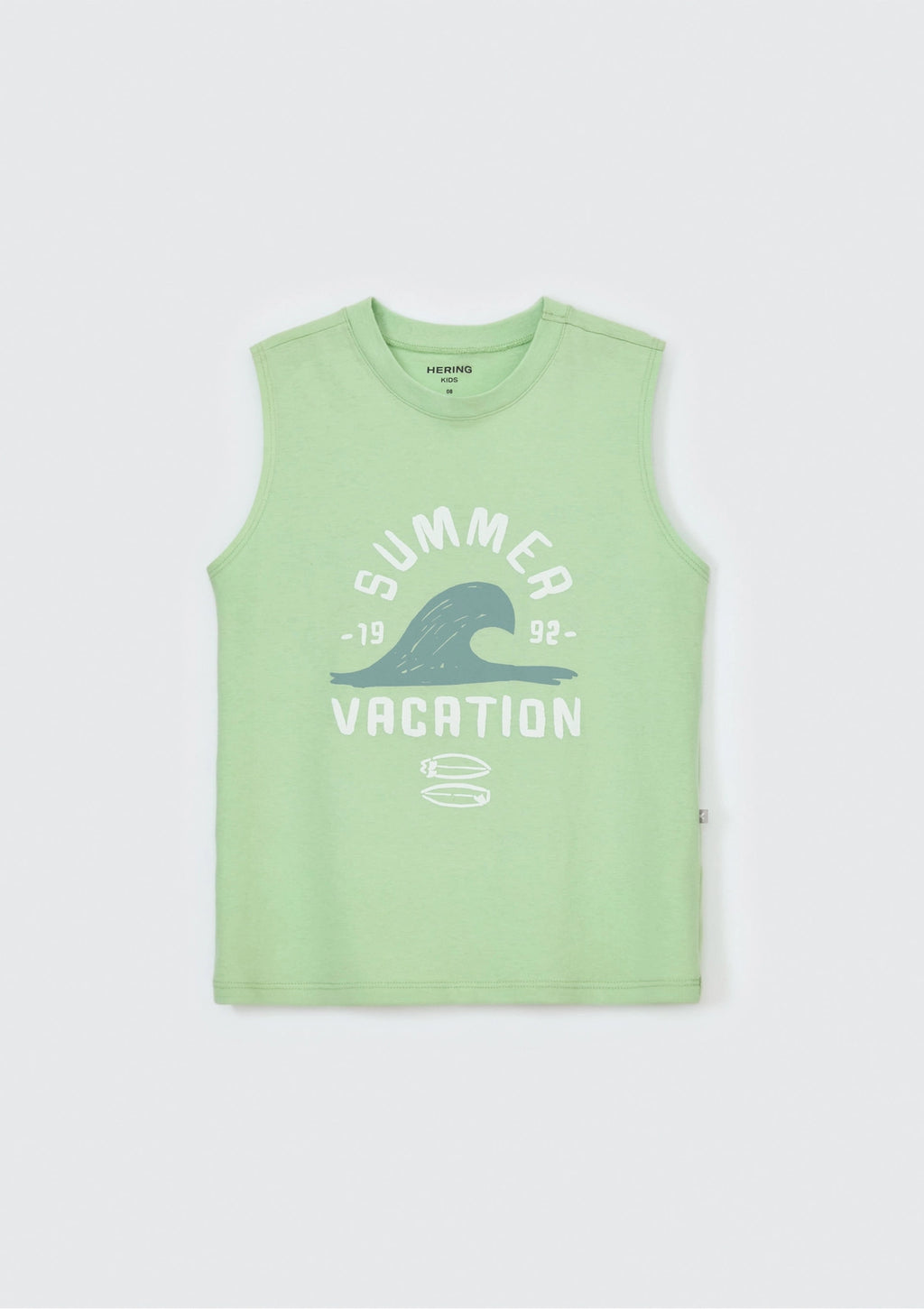 Camiseta Regata Summer Vacation Verde Hering - Masculina