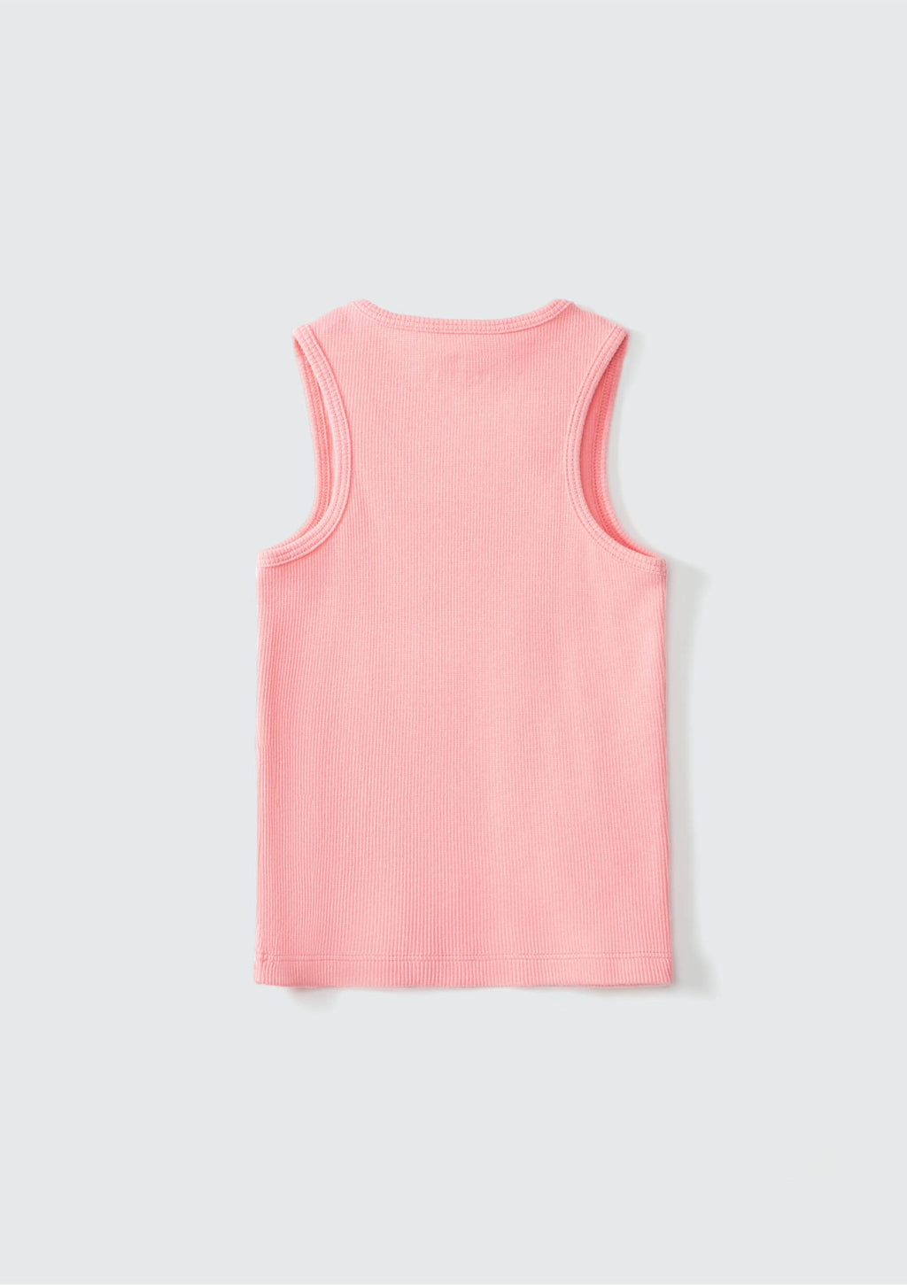 Camiseta Regata Básica Canelada Rosa Hering Infantil - Feminina