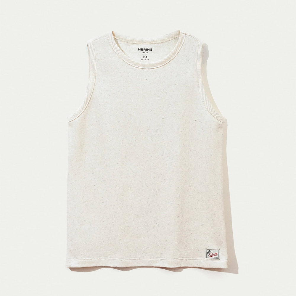 Regata Básica Hering Infantil Com Linho Masculina - Creme