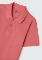 Camisa Polo Básica Vermelha Hering Infantil - Masculina