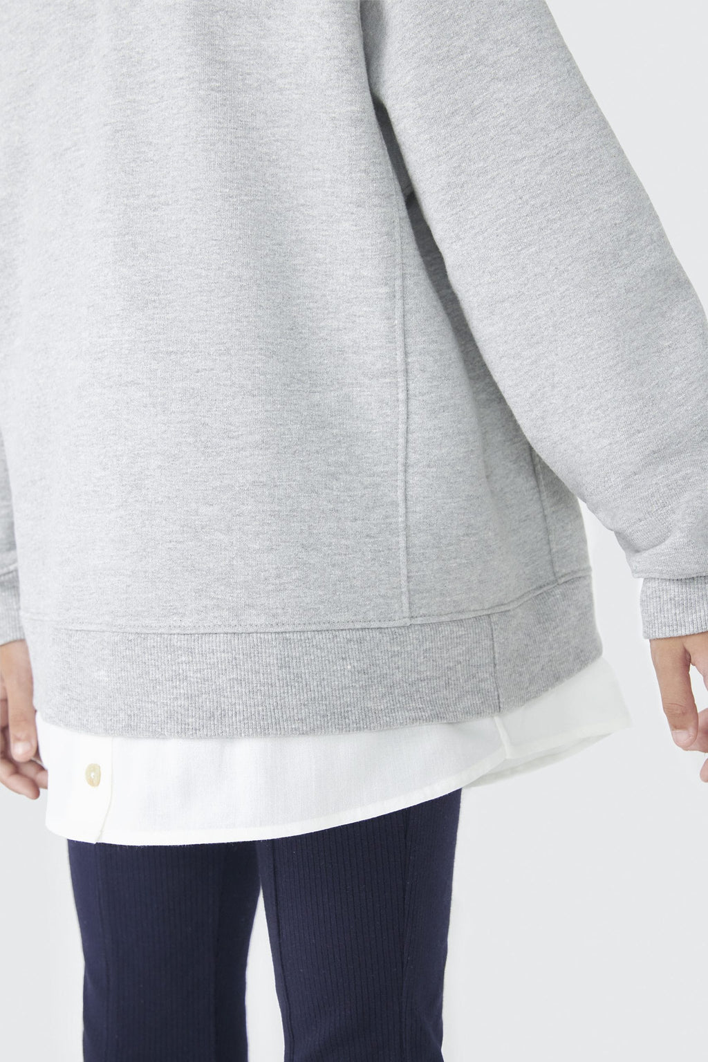 Blusão Moletom com Capuz Mescla Friends Gift Of Life Hering - Feminino