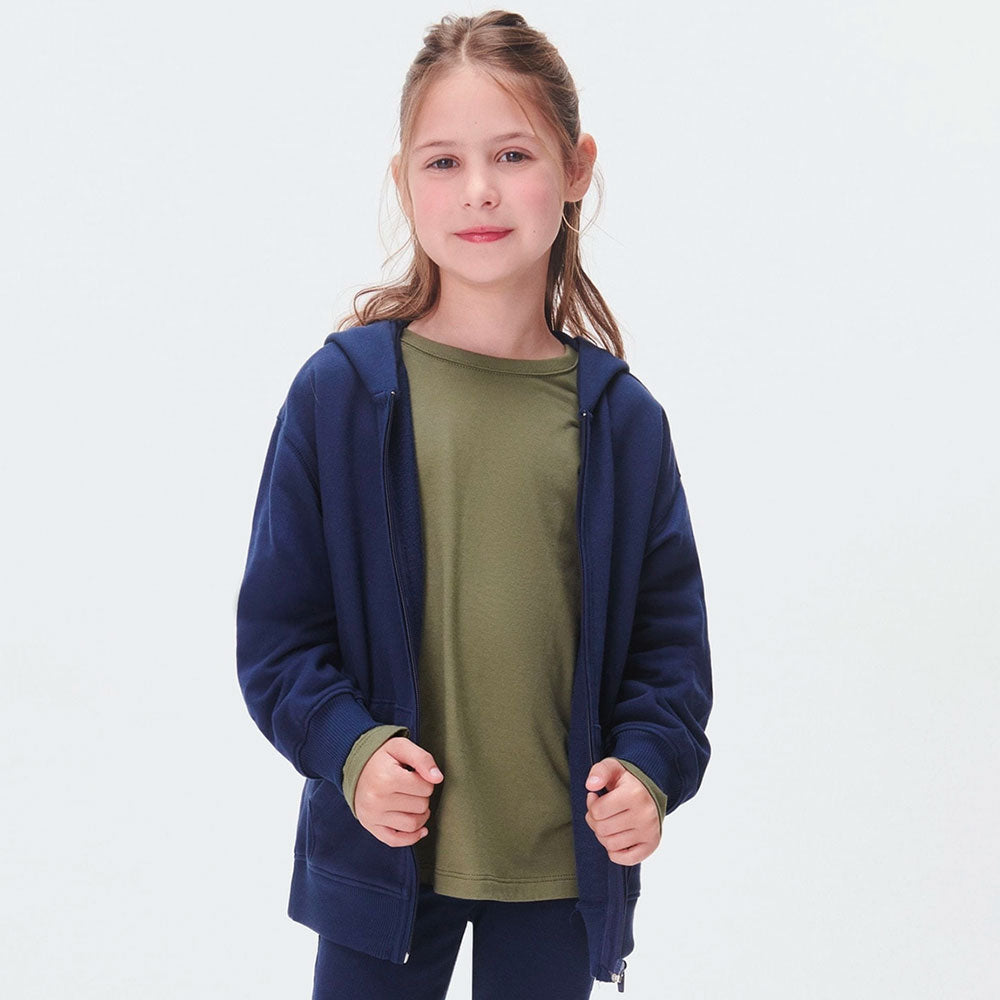 Jaqueta Moletom Básica com Capuz Hering - Unissex