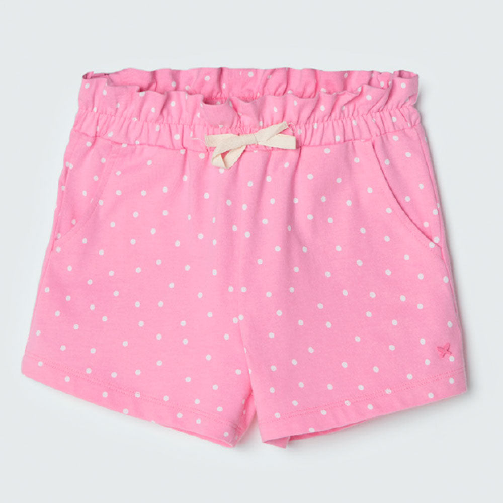 Shorts Estampado Malha Bolinhas Hering - Feminino