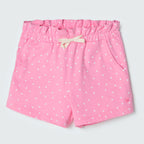 Shorts Estampado Malha Bolinhas Hering - Feminino