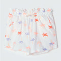Shorts Estampado Malha Palmeira Hering Infantil - Feminino