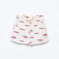 Shorts Clochard Estampado Hering Kids Feminino – Creme