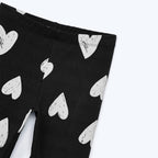 Calça Legging Estampada Corações Hering Infantil - Feminina