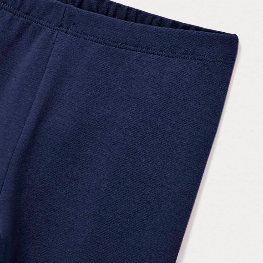 Calça Legging Hering Kids Feminina - Azul Marinho