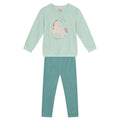 Conjunto Blusão e Calça Moletom Unicornio Magical Verde Brandili - Feminino