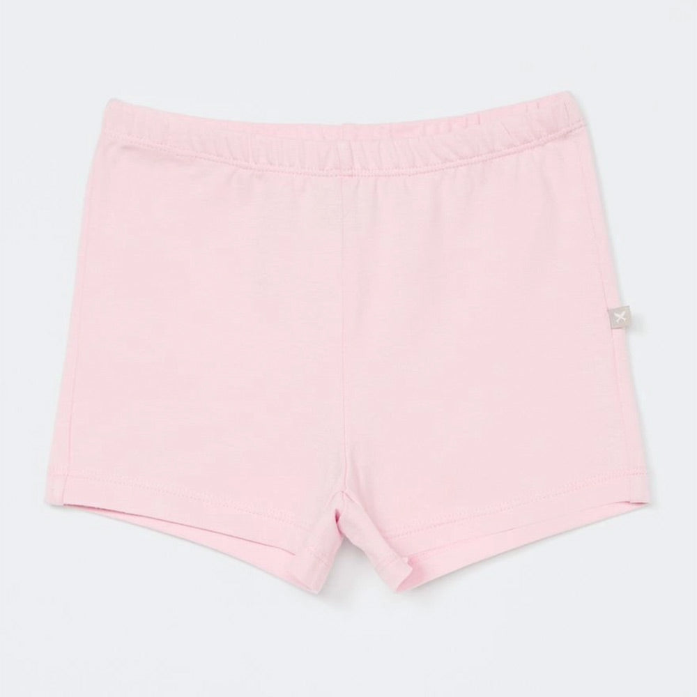 Shorts Curto Básico Hering Infantil Feminino - Rosa