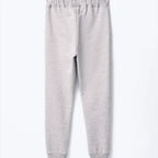 Calça Em Moletom Peluciado Hering Kids Com Bolso Masculina - Cinza
