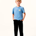 Calça Em Moletom Peluciado Hering Kids Com Bolso Masculina - Preto