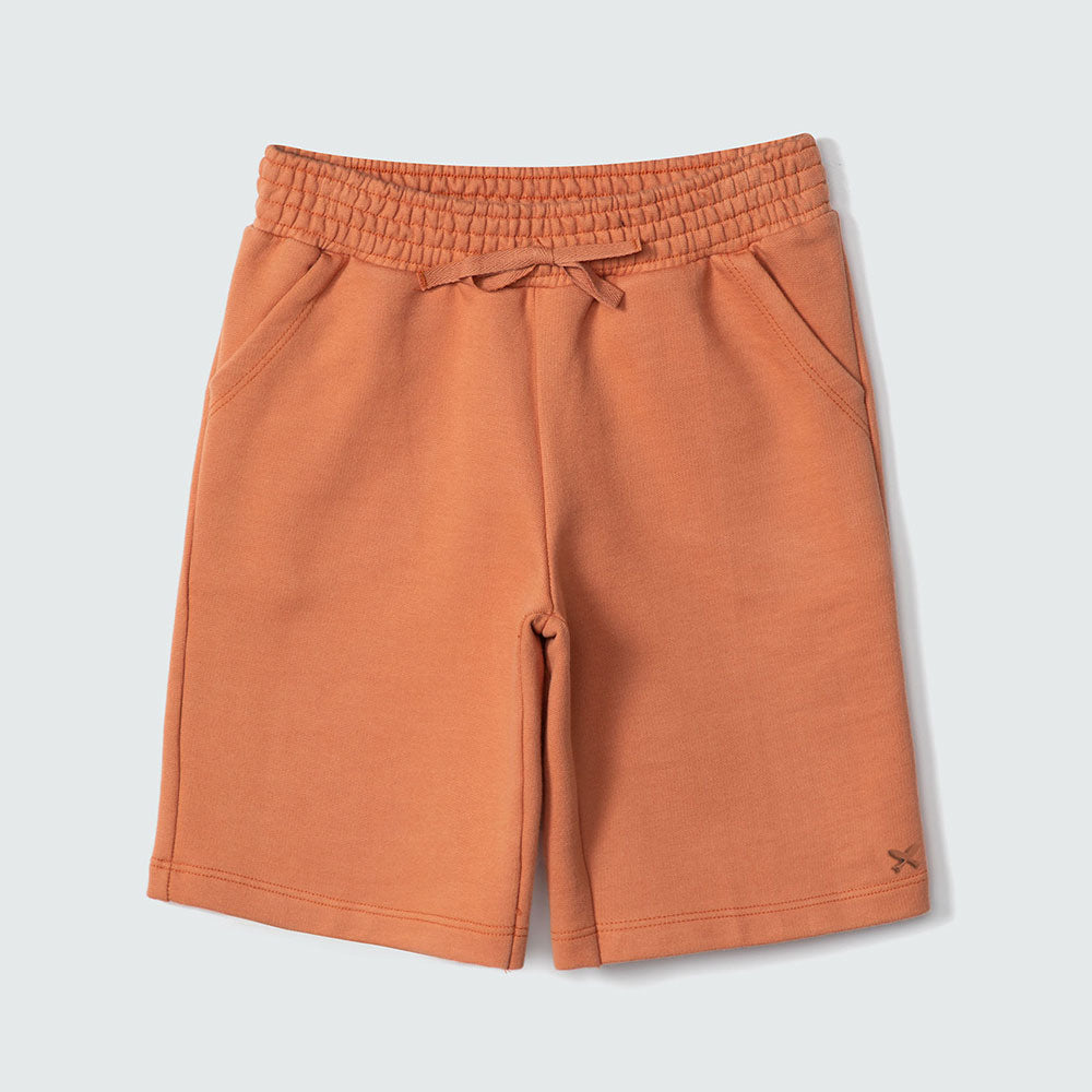 Bermuda Moletom Terracota Hering Infantil - Masculino