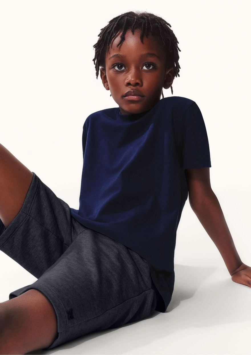 Bermuda Em Moletom Hering Básica Masculina - Cinza