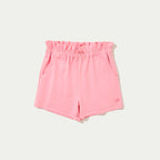 Shorts Clochard Hering Moletom Feminino - Rosa