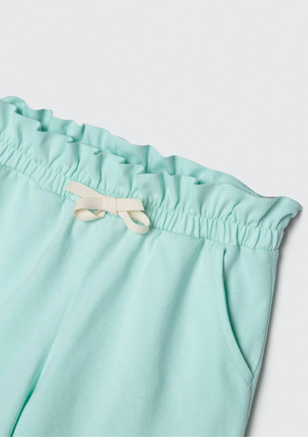 Shorts Clochard Verde Água Liso Hering - Feminino