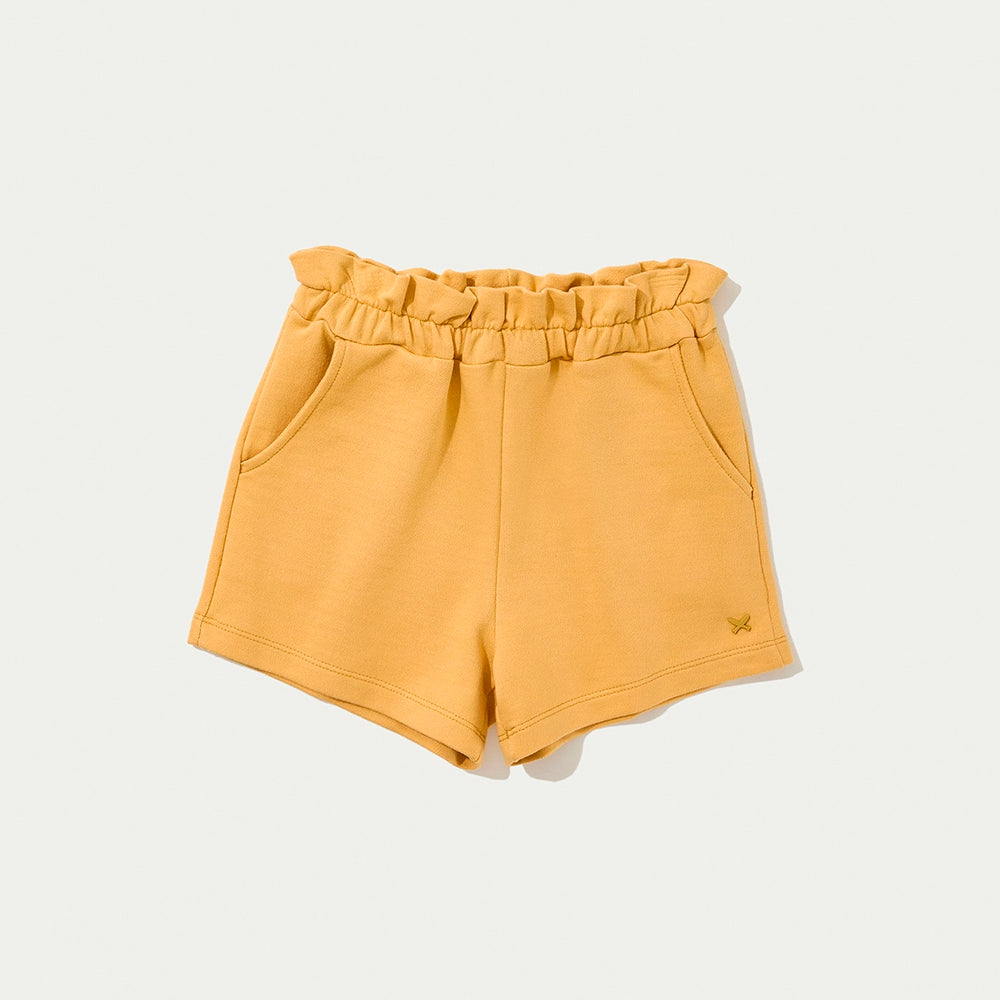 Shorts Clochard Hering Kids Feminino - Amarelo