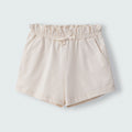 Shorts Clochard Bege Liso Hering Infantil - Feminino