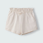 Shorts Clochard Bege Liso Hering - Feminino
