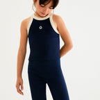 Bermuda Ciclista Hering Infantil Feminina - Azul