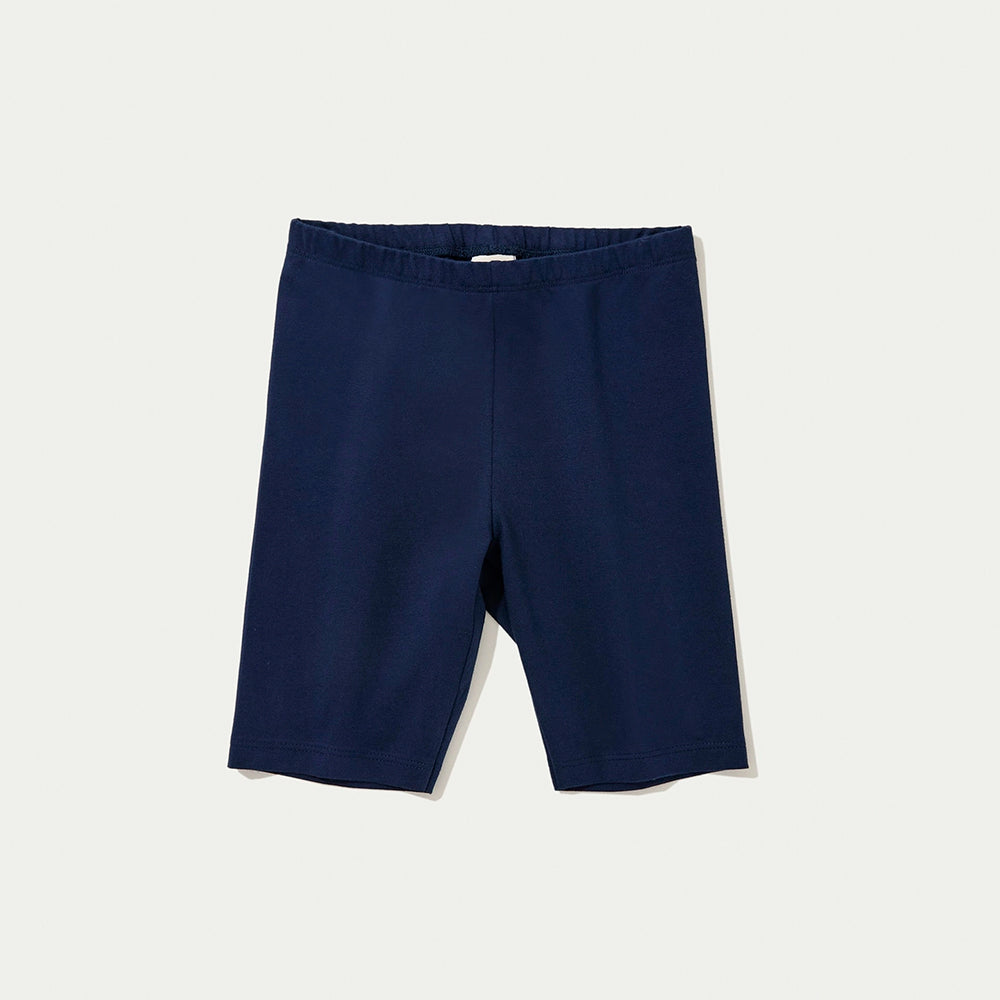 Bermuda Ciclista Hering Infantil Feminina - Azul