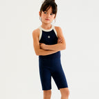 Bermuda Ciclista Hering Infantil Feminina - Azul