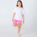 Bermuda Ciclista Rosa Hering Infantil - Feminina