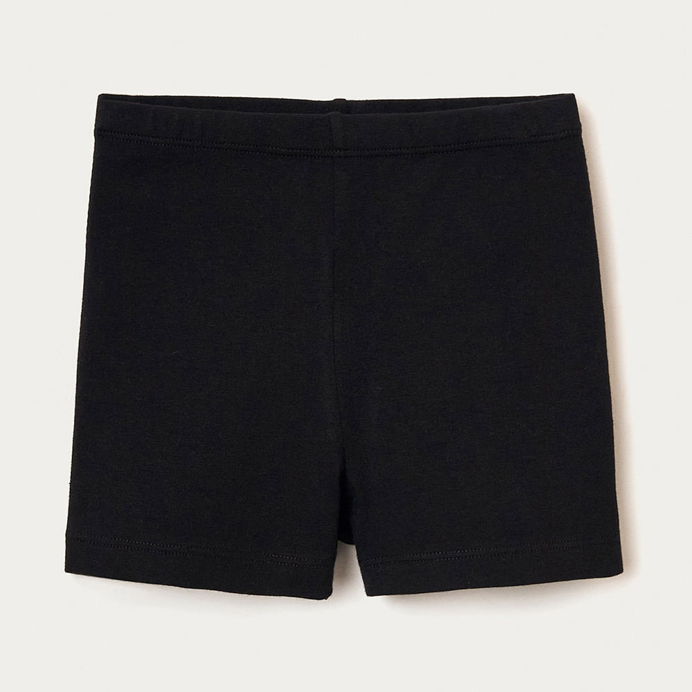 Shorts Curto Infantil Hering Kids Feminino - Preto