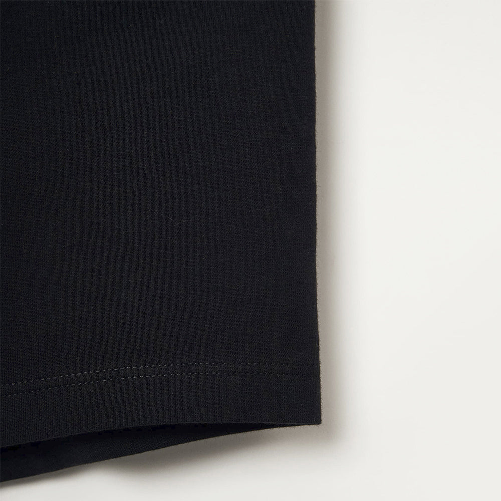 Shorts Curto Infantil Hering Kids Feminino - Preto
