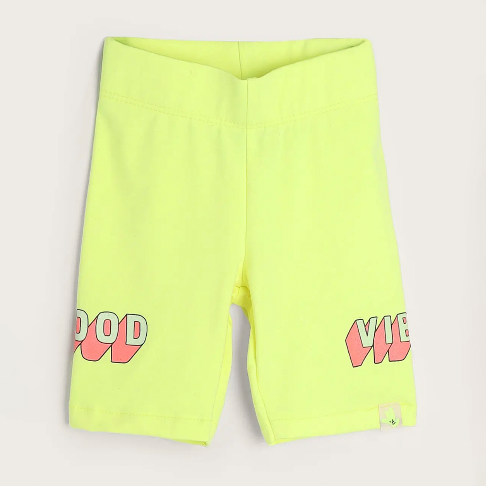Bermuda Verde Good Vibes Hering Infantil - Feminina
