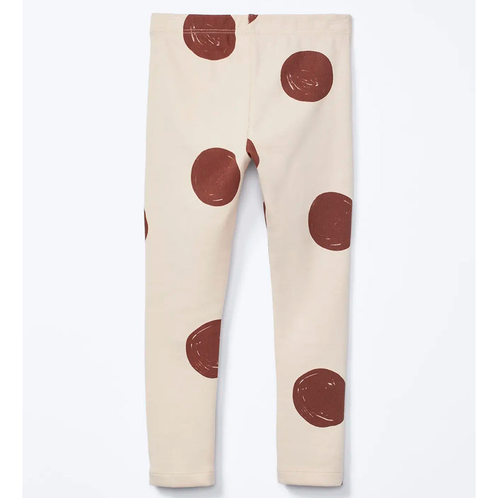 Calça Legging Hering Kids Estampada Feminina - Creme