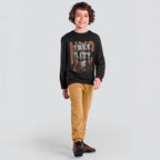 Conjunto Moletom Blusão e Calça Free Gity Chumbo Brandili - Masculino