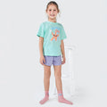 Conjunto de Pijama Curto Banho de Sol Hering Infantil - Feminino