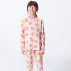 Pijama Longo Hering Infantil Estampado Feminina - Rosa