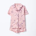 Pijama Americano Estampado Hering Kids Feminino – Rosa