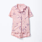 Pijama Americano Estampado Hering Kids Feminino – Rosa