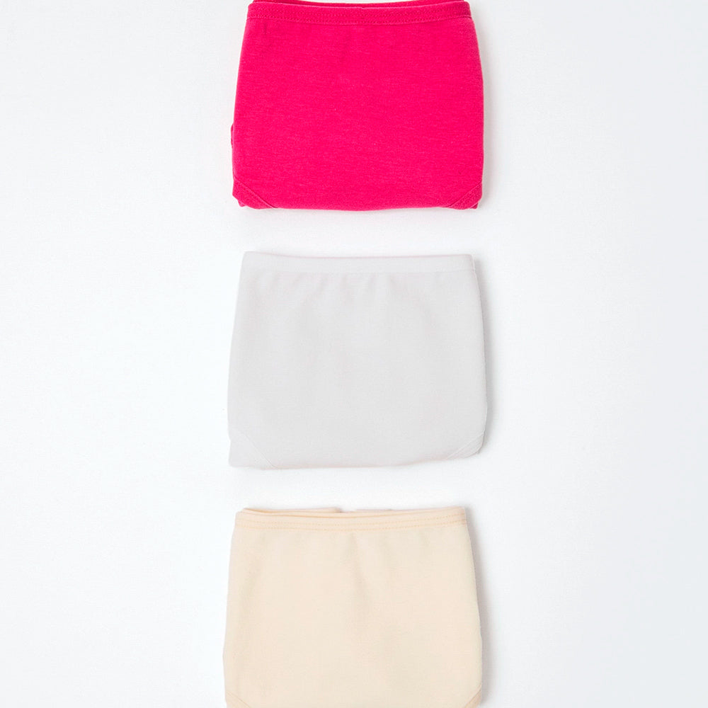 Kit 3 Calcinhas Hering Em Ribana Feminino - Multicolorido