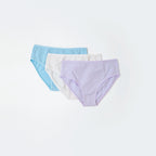 Kit 3 Calcinhas Hering Em Ribana Feminino - Multicolorido